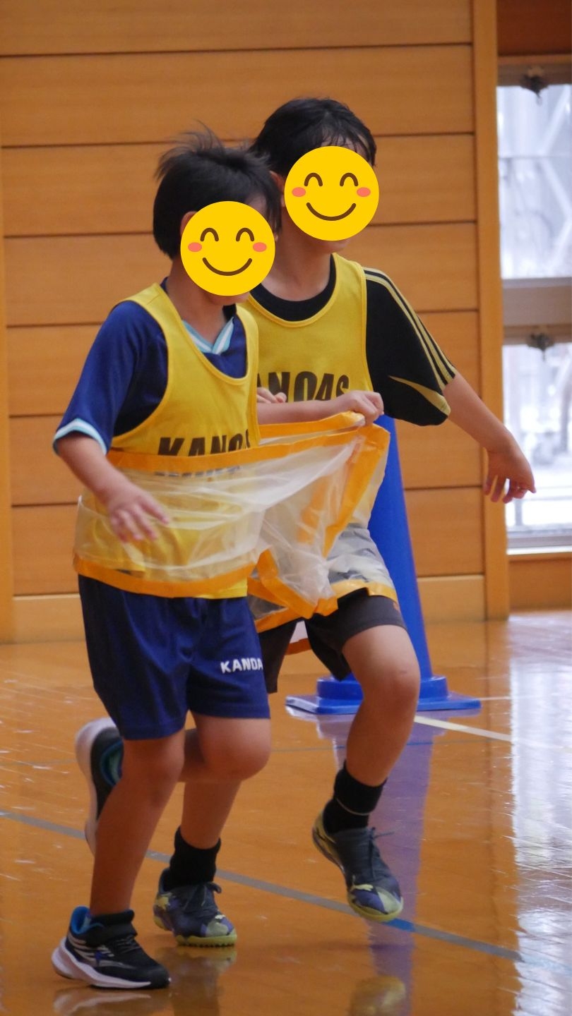 体育館で大盛り上がり!みんなで運動会⚽️