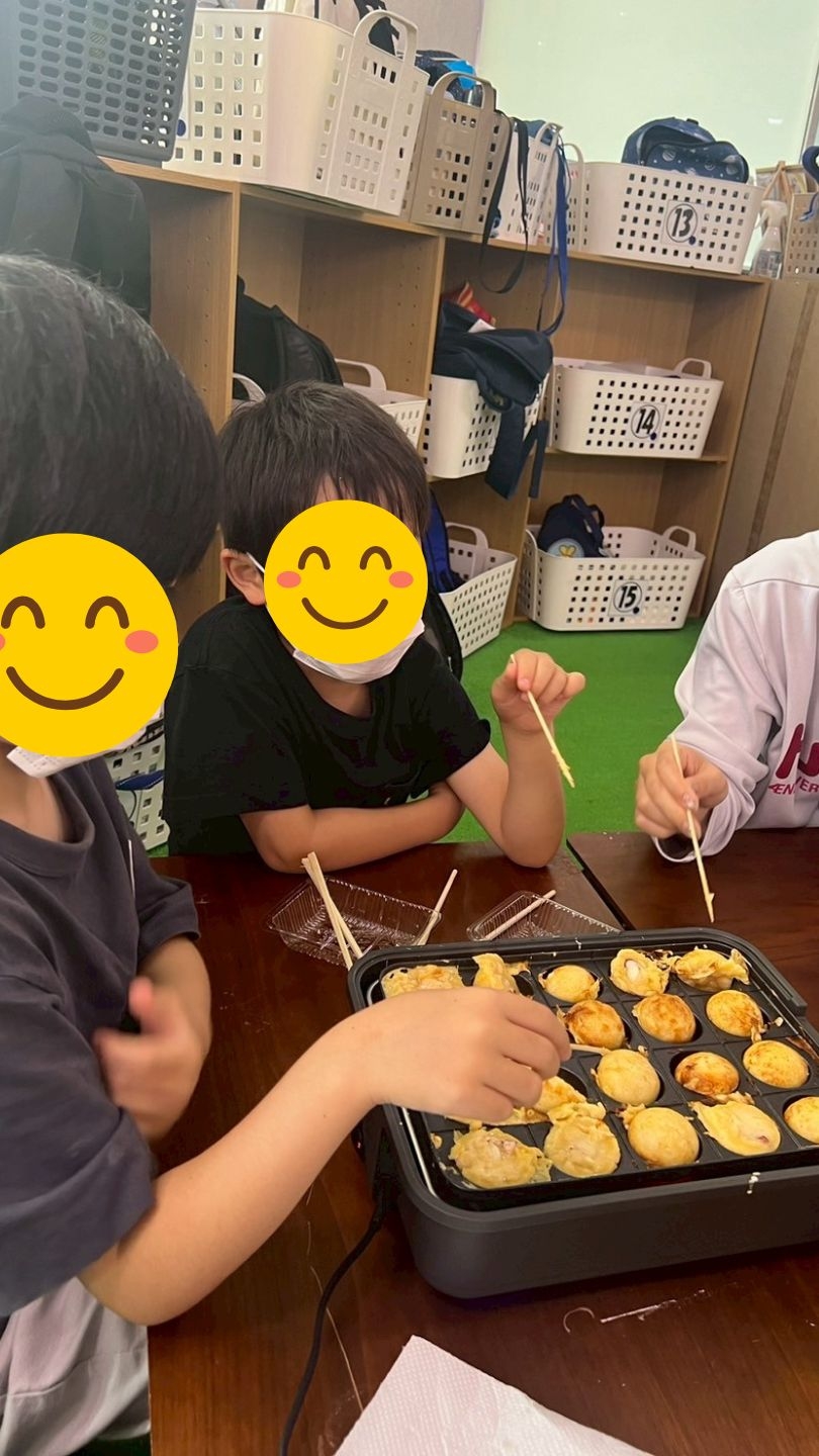 みんなで作る！たこ焼きパーティー