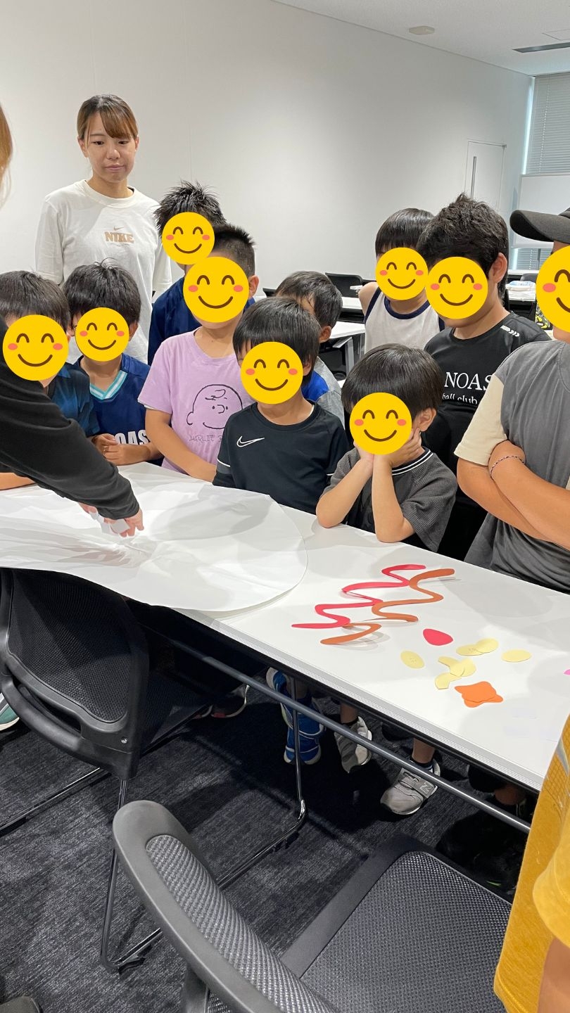 クレープ作りでにっこり笑顔な一日