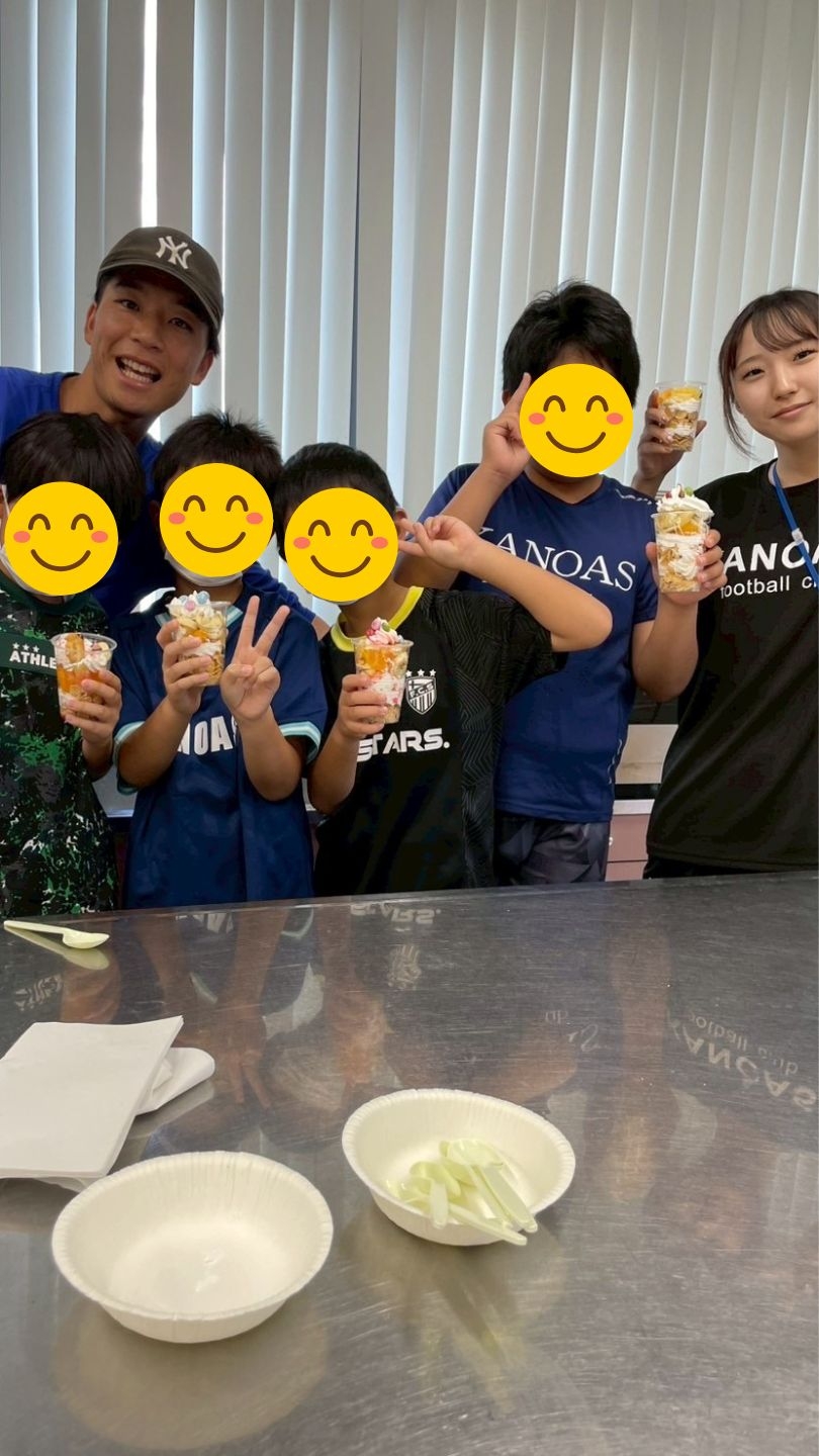 世界に一つだけのパフェが完成✨