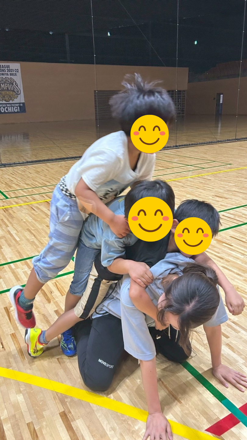 よーいどん！体育館を駆け抜けろ