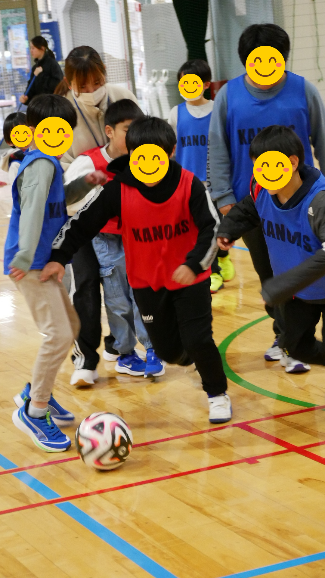 みんなでパス回し！チームワークを育てるサッカー療育