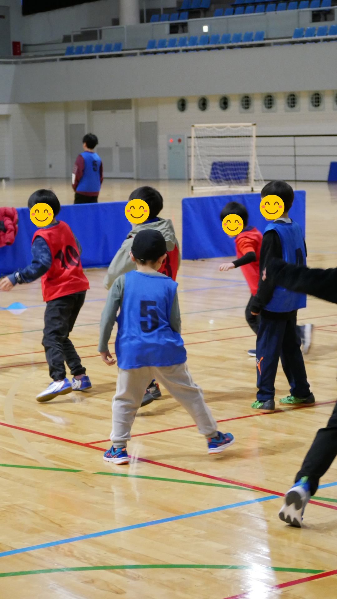 少人数制の試合で考える力がUP！