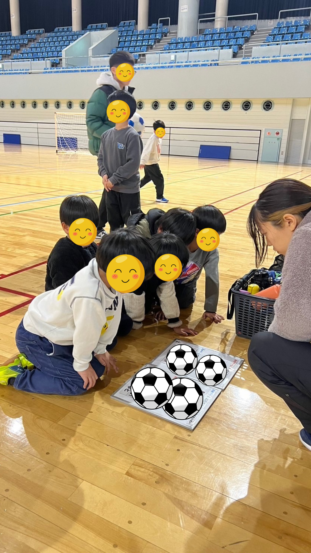 お兄さんたちのサポートで笑顔が輝く1日