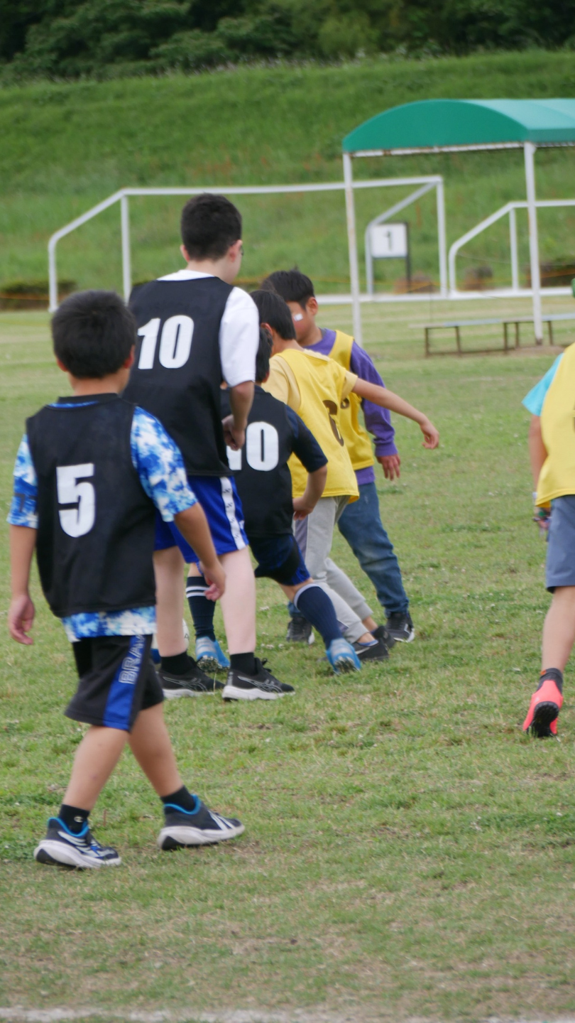 前向きな気持ちが力になるサッカー療育
